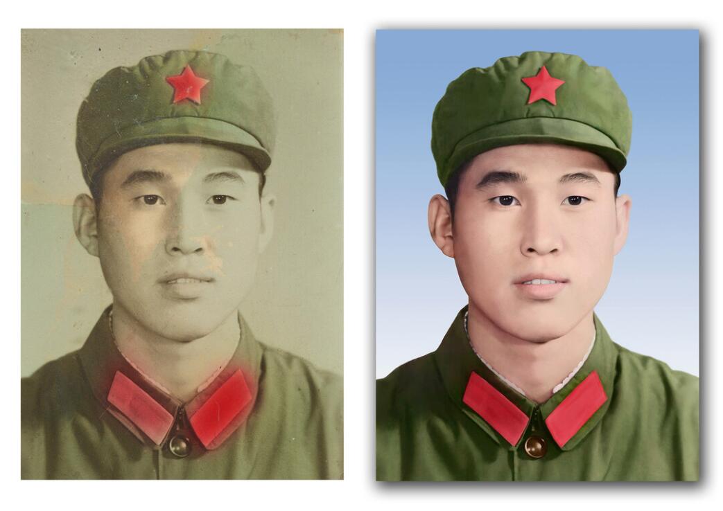 莱山破损照片修复-18
